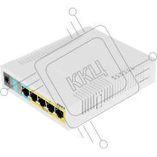 Коммутатор Mikrotik CSS106-1G-4P-1S 5PORT 1000M 1SFP