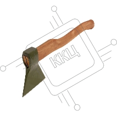 Топор кованный Сибртех, в сборе, 1200/1550 г, деревянное топорище, 500 мм, Б3