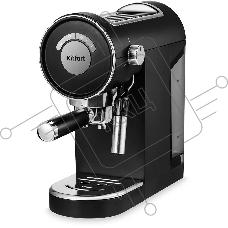 Кофеварка рожковая Kitfort КТ-783-2 черный, исп. кофе - молотый, 0,85 л, 1360 Вт, 20 Бар.