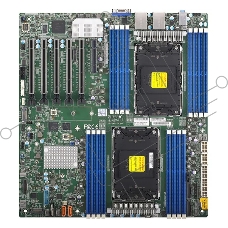 Серверная материнская плата Supermicro MBD-X13DAI-T-B, 2xLGA4677, Intel C741, 16xDDR5, 10xSATA, 2xM.2, 5xPCIe 5.0 x16, 1xPCIe 5.0 x8, 1xVGA, 2x 10Gb LAN, 6xUSB 3.0, 2xUSB 2.0, 1xUSB 3.2 Gen 1, E-ATX