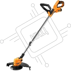 Триммер электрический Deko DKTR12 1х2.5Ач аккум. реж.эл.:леска/нож/диск