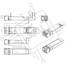 Модуль SNR SFP+ WDM, дальность до 40км (16dB), 1330нм