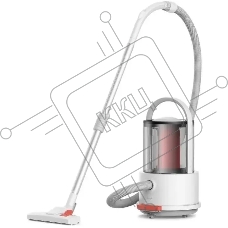 Пылесос Deerma TJ200 белый, 250/1200 Вт, уборка сухая/влажная, пылесборник контейнер 6 л