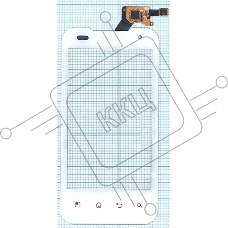 Сенсорное стекло (тачскрин) для LG P990 Optimus 2X, белое