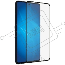 Защитное стекло для экрана DF sColor-121 черный для Samsung Galaxy M52 2.5D  черный