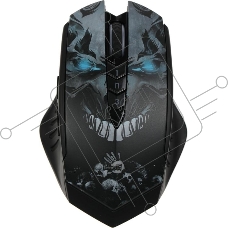 Мышь беспроводная A4Tech Bloody R80 Plus Skull черный, 5000 dpi, радиоканал, USB, кнопки - 8