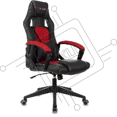 Кресло игровое Бюрократ Zombie Arena черный/красный