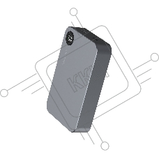 Портативный аккумулятор QUMO Future Magnetic PowerAid 10000mAh W15 темно-серый FMPA-10C-S1 Портативный аккумулятор QUMO Future Magnetic PowerAid 10000mAh W15 темно-серый FMPA-10C-S1