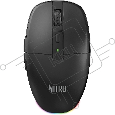 Мышь беспроводная Acer Nitro OMR400 черный, 3200 dpi, радиоканал, Bluetooth, USB, кнопки - 6
