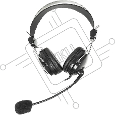 Гарнитура проводная A4Tech HS-7P, черный