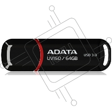 Накопитель USB 3.0 64GB ADATA UV150 черный
