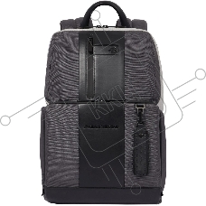 Рюкзак Piquadro Brief2 Special CA3214BR2S/GRN, нейлон/натур.кожа, серый/черный