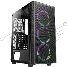 Компьютерный корпус Azza Prime 360E черный без БП ATX 5x120mm 2x140mm 2xUSB3.0 audio bott PSU