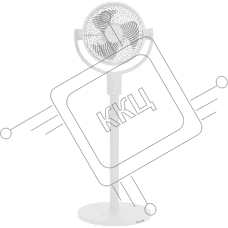 Вентилятор Xiaomi Smart Standing Air Circulation Fan белый, напольный, 18 Вт, 100 скоростей, 32 см