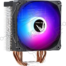 Кулер Aerocool / Formula Ice Burg Plus ARPW 4P ARGB черный 120мм алюминий+медь 34db 4-pin 200W 158мм