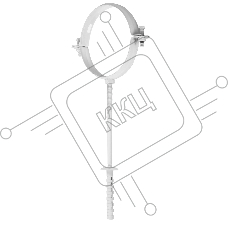 Кронштейн Royal Thermo диам. 80