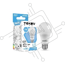 Лампа светодиодная TOKOV LIGHT 9 Вт G45 6500К Е27 176-264В
