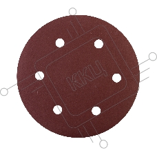 Круг шлифовальный PATRIOT на липучке, 225мм, 6 отверстий, Р320, 10 шт