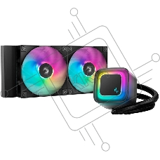 Система жидкостного охлаждения DeepСool LE240 V2 черный (R-LE240-BKAMMC-G-2) Система жидкостного охлаждения DeepСool LE240 V2 черный (R-LE240-BKAMMC-G-2)