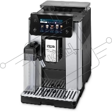 Кофемашина DeLonghi ECAM630.55.SM 1450Вт черный/серебристый