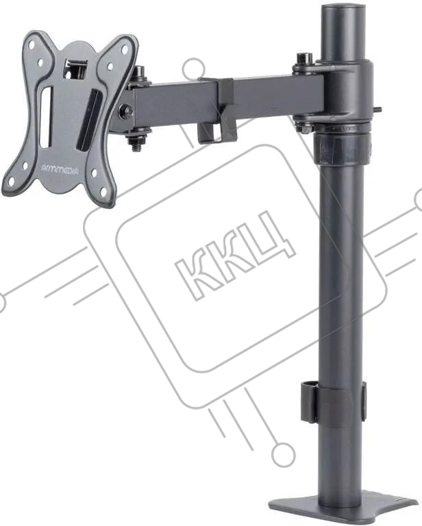 Кронштейн для мониторов Arm Media LCD-T11 черный 15"-32" макс.12кг настольный поворот и наклон верт.перемещ.