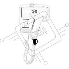 Фен Puff 1201 белый, 1200 Вт