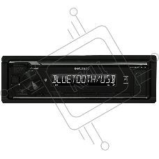 Автомагнитола Kenwood KMM-BT208, 1 DIN, Bluetooth, USB Type-A, AUX, съёмная панель