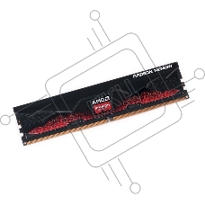 Оперативная память AMD Radeon R5, DDR5, 16GB (1x16GB), 5200MHz, CL40, с радиатором, черный/красный