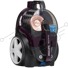 Пылесос Philips FC9734/01 фиолетовый, 470/2100 Вт, уборка сухая, пылесборник контейнер 2 л