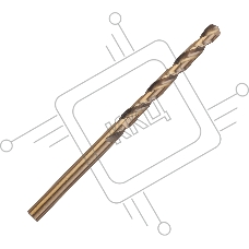 Сверло PATRIOT EXPERT по металлу, Р6М5К5, 4,5 мм, упаковка 10шт