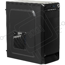 Корпус Accord E-01 черный без БП ATX 1x80mm 1x92mm 2x120mm 2xUSB2.0 1xUSB3.0 audio