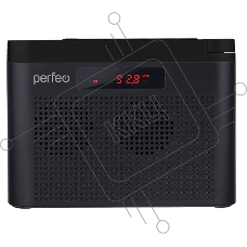 Радиоприемник Perfeo цифровой ТАЙГА FM+ 66-108МГц/MP3/встроенный аккум,USB/черный (I70BK) (PF_C4939)