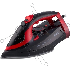 Утюг Domfy DSC-EI502 черный/красный, 2400 Вт, 160 г/мин, 400 мл