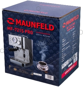 Кофемашина рожкового типа MAUNFELD MF-721S PRO