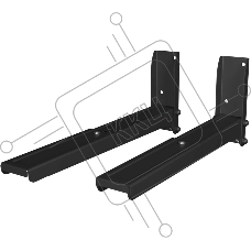 Кронштейн LE'STER LST-MWS 502.02 черный for microwave