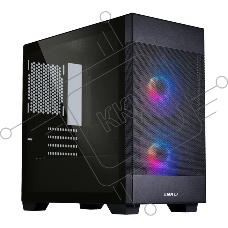 Компьютерный корпус Lian-Li Lancool 205M Mesh черный без БП ATX 2xUSB3.0 audio bott PSU