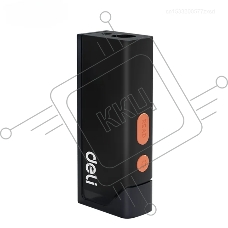 Лазерный дальномер Deli DL331140 Home Series Black диапазон измерений 0,05~40м, точность измерения ±3мм, 370 мАч, OLED дисплей, Type-C, вес 48 грамм, эксклюзивный дизайн