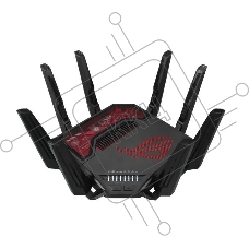 Маршрутизатор ASUS GT-BE19000, черный/красный, 90IG0850-MO9A0V