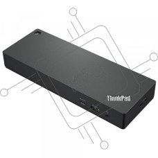 Док-станция Lenovo ThinkPad Universal Thunderbolt 4 Dock USB-C Dock (2x DP, 1x HDMI, 4x USB A 3.1 Gen 1, 1x USB Type-C, 1x RJ-45, 1x Combo Audio Jack 3.5mm/Thunderbolt 4 Power/Up to 4 ext monitors
