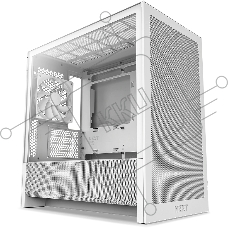 Компьютерный корпус без блока питания Case NZXT H3 Flow (2025), Midi-Tower, TG, 1x120мм, 1xUSB-A 3.2 + 1xUSB-C 3.2, mATX, mITX White