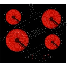 Электрическая варочная панель ARDO VCM64BT2