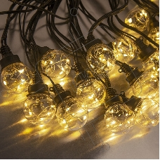 Гирлянда светод. уличная Funray Лампы SE-BB-10100WW, 10M, 100LED, тепл.бел., IP65, черн.шн.,1,5м, Гирлянда светод. уличная Funray Лампы SE-BB-10100WW, 10M, 100LED, тепл.бел., IP65, черн.шн.,1,5м,