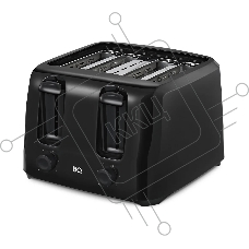 Тостер BQ T4001 Black, Мощность 1400 Вт, 6 степеней поджаривания