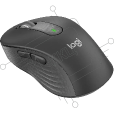 Мышь беспроводная Logitech M650 графитовый, 4000 dpi, радиоканал, Bluetooth, USB, кнопки - 5