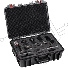 Набор микрофонов для ударной установки sE Electronics V PACK CLUB 1 х микрофон V KICK, 2 х микрофона V BEAT, 3 х крепления V CLAMP, 1 х микрофон V7 X, 2 х конденсаторных микрофона sE7, пластиковый кейс