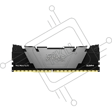 Оперативная память Kingston Fury Renegade Black, DDR4, 16GB (1x16GB), 3600MHz, CL16, с радиатором, черный