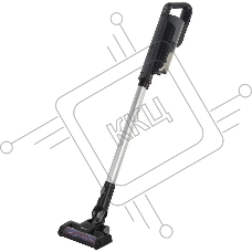 Пылесос вертикальный Maxwell MW-3247 черный, питание  от аккумулятора, 120 Вт, уборка сухая, пылесборник 0.4 л, работа от АКБ max 35 мин