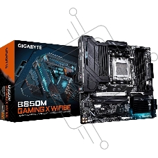Материнская плата Gigabyte B850M GAMING X WIFI6E/WF6E, Socket AM5, AMD B850, 4xDDR5, 4xSATA, 2xM.2, 1xPCI-E 5.0 x16, 1xPCI-E 3.0 x4, 1xHDMI, 2xDP, 1x 2.5Gb LAN, 1xUSB-C 3.2 Gen 2, 1xUSB-A 3.2 Gen 2, 2xUSB-A 3.2 Gen 1, 4xUSB-A 2.0, 3x3.5 мм, 7.1, Micro-ATX