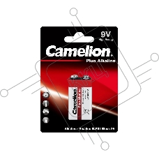Элемент питания CAMELION (1655) 6LR61 PLUS ALKALINE BL-1 (6LR61-BP1 9В)
