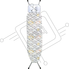 Доска гладильная PERILLA (DOGRULAR) эко инджи
